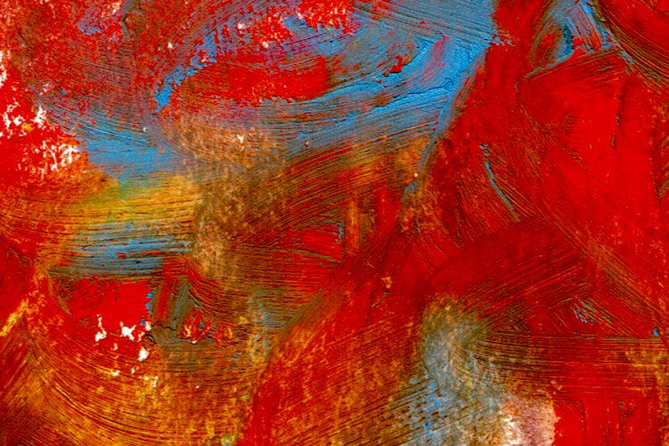 oil pastel detail